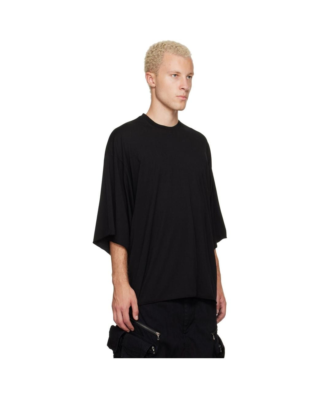 Julius Black Over T-Shirt for men