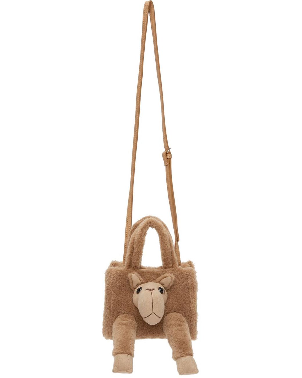 Doublet Brown Stuffed Animal Fur Bag in Camel (Natural) for Men Lyst