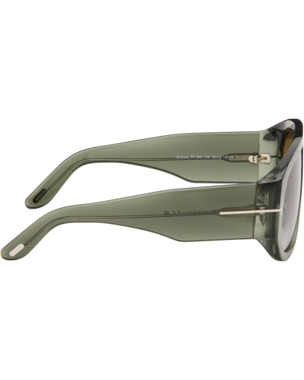 Tom Ford Gray Bronson Sunglasses for men