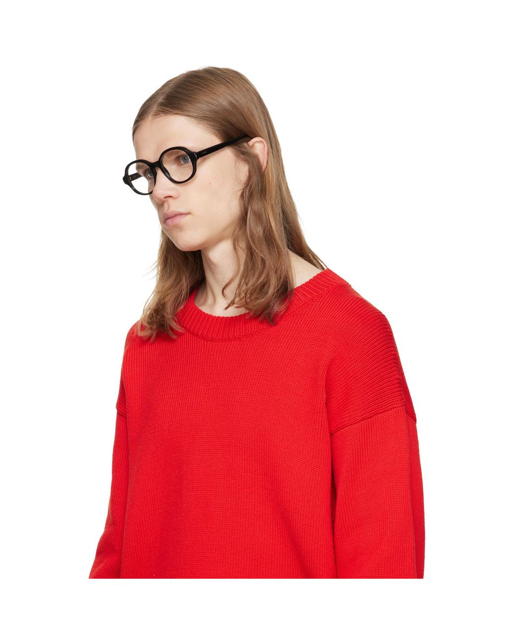 Loewe Brown Slim Glasses for men