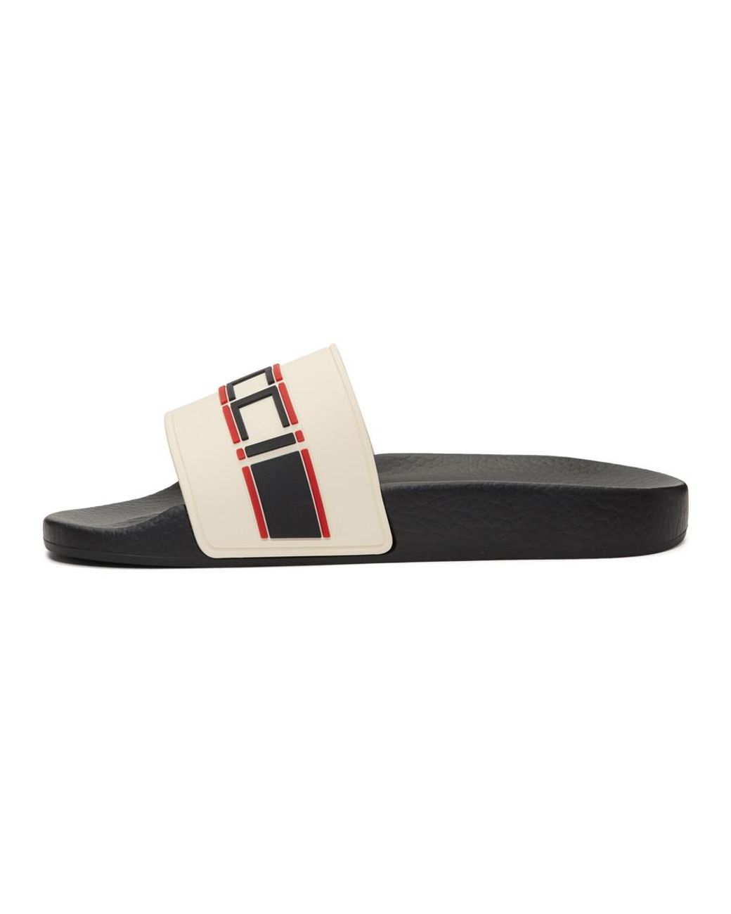 off white gucci slides