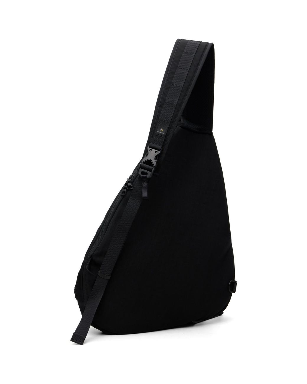Master Piece Black Circus Wide Sling Bag for men