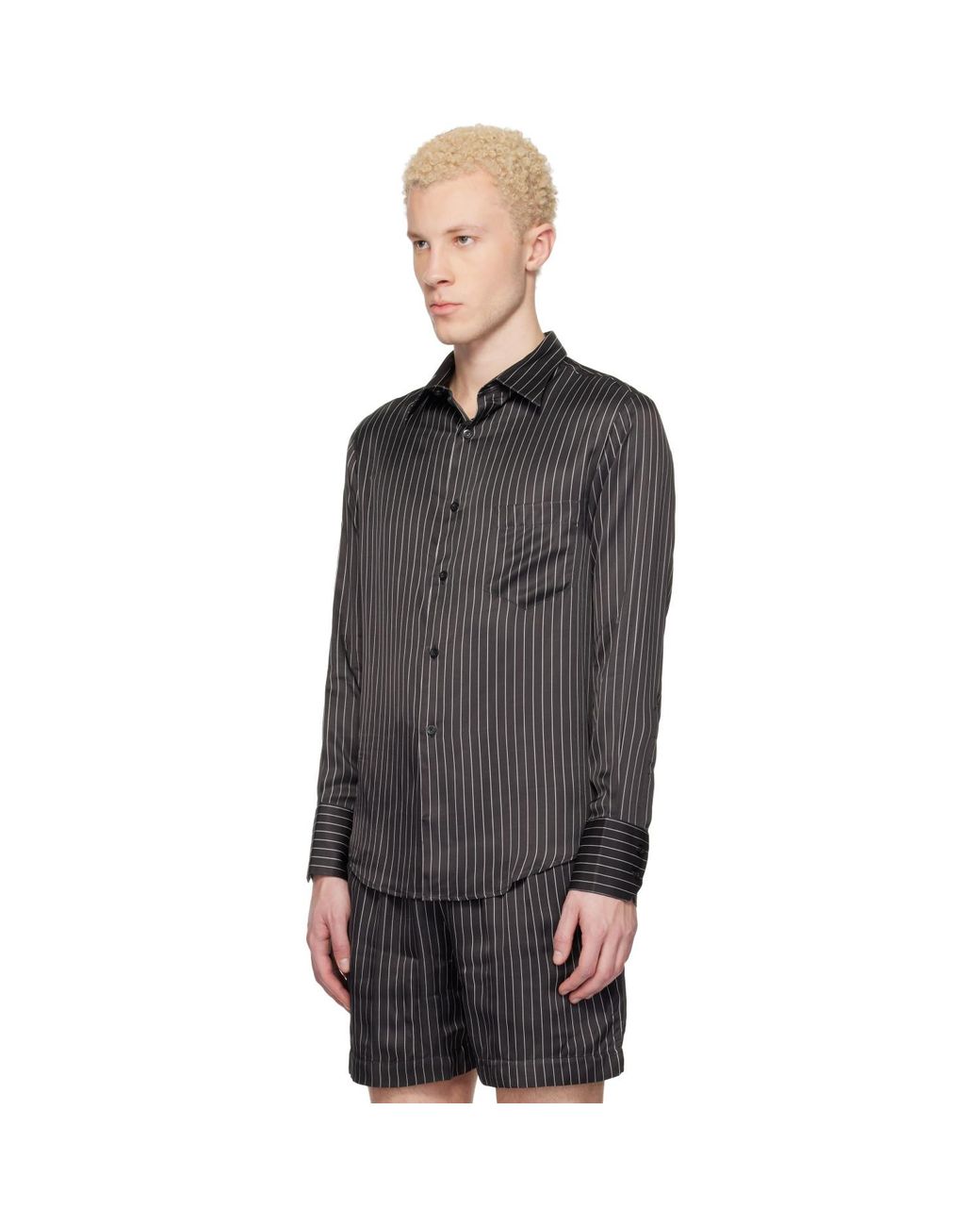 Ernest W. Baker Black Classic Shirt for men