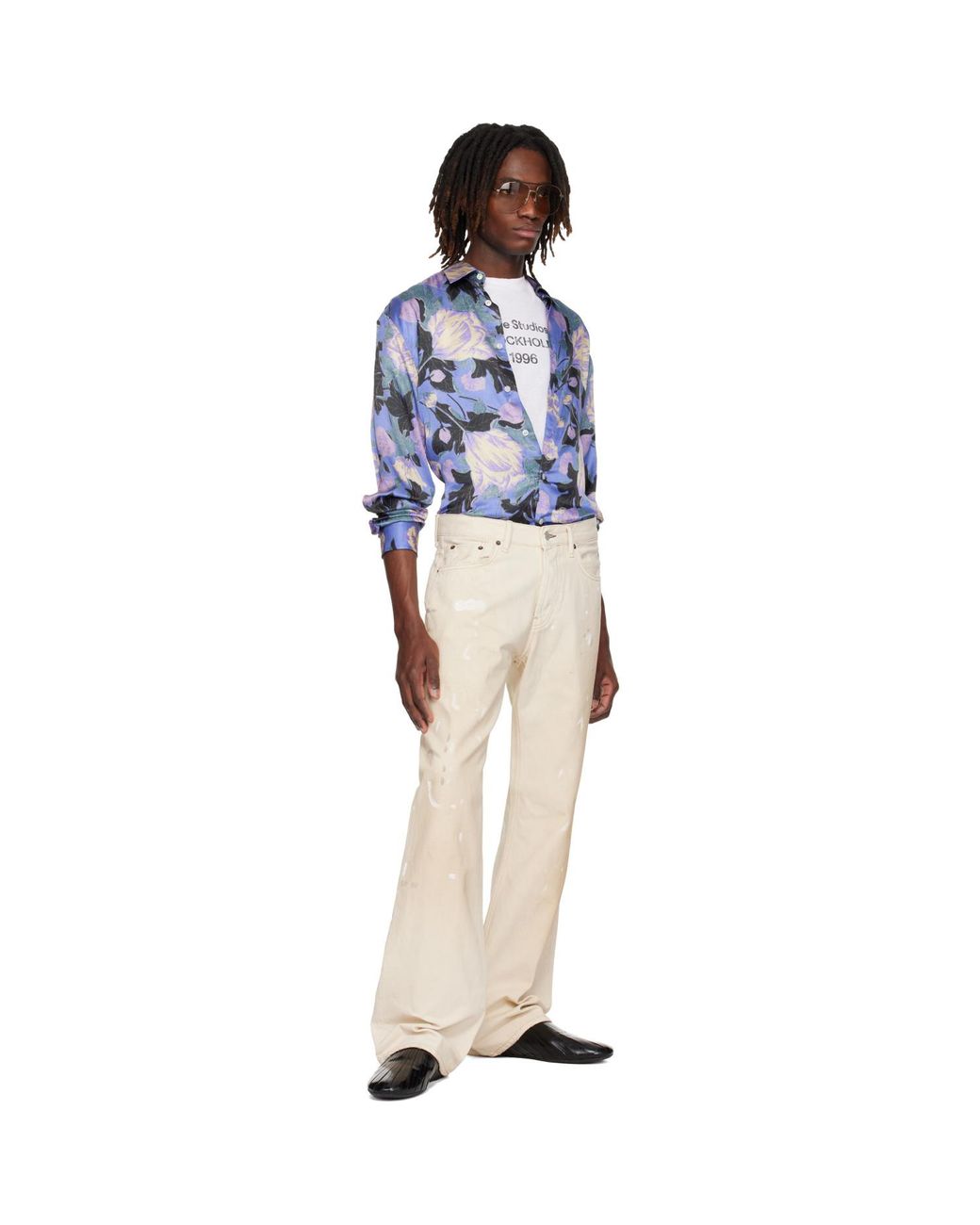 Acne Natural Off- Regular Fit 2010M Jeans for men