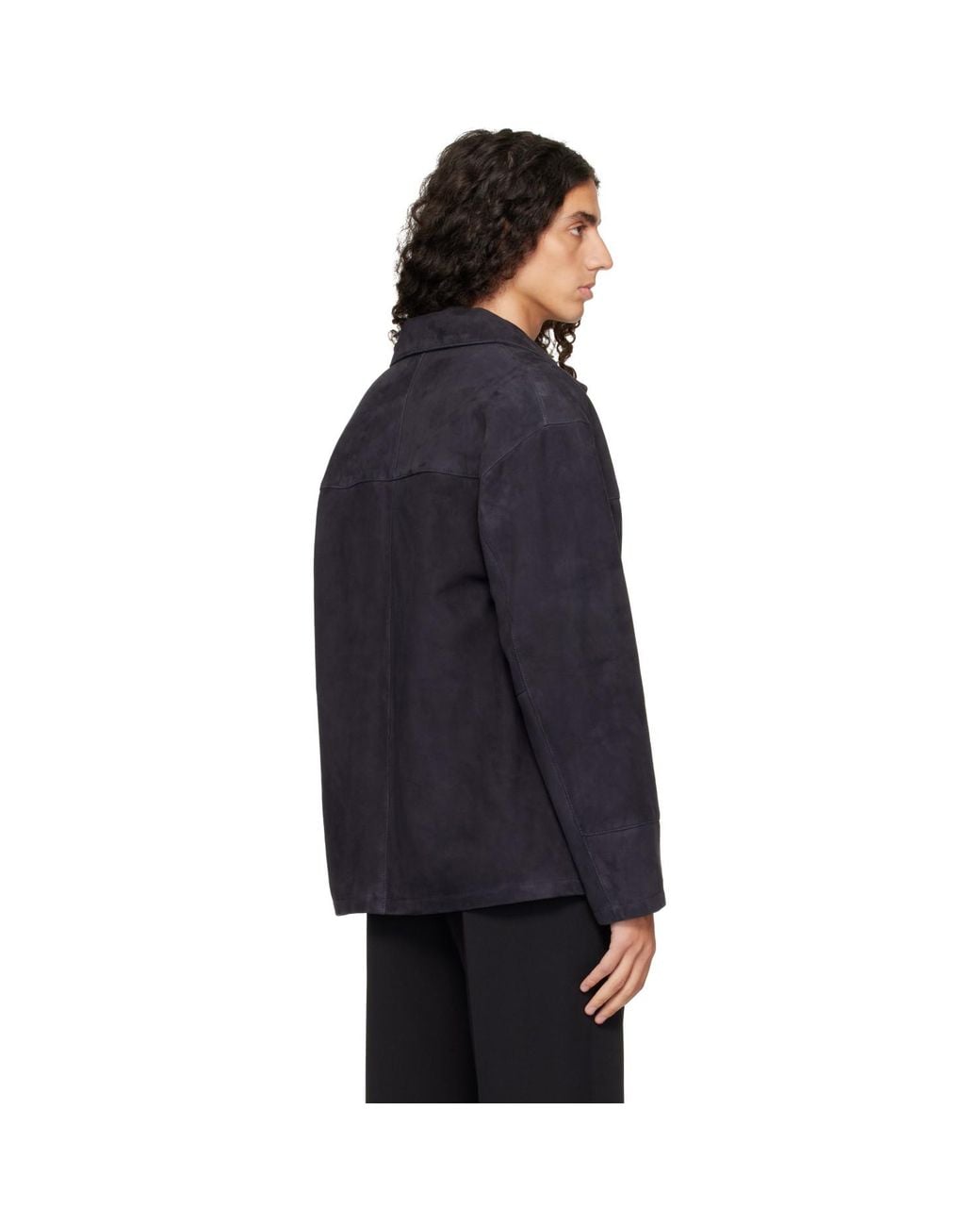 Arma Black Jack Suede Jacket for men