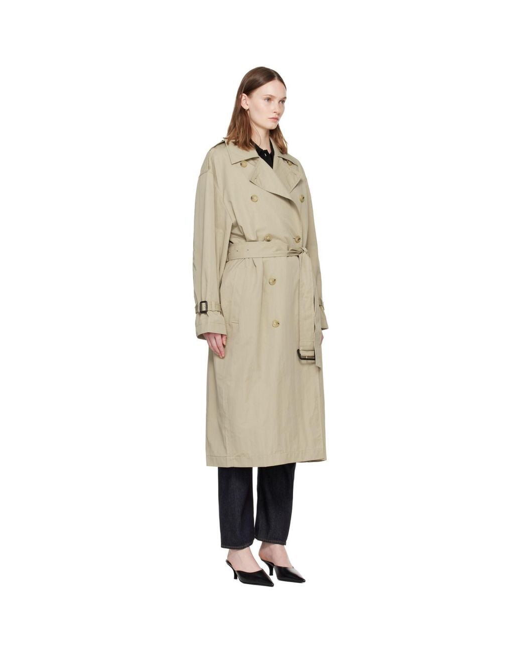 Totême Natural Crisp Summer Trench Coat
