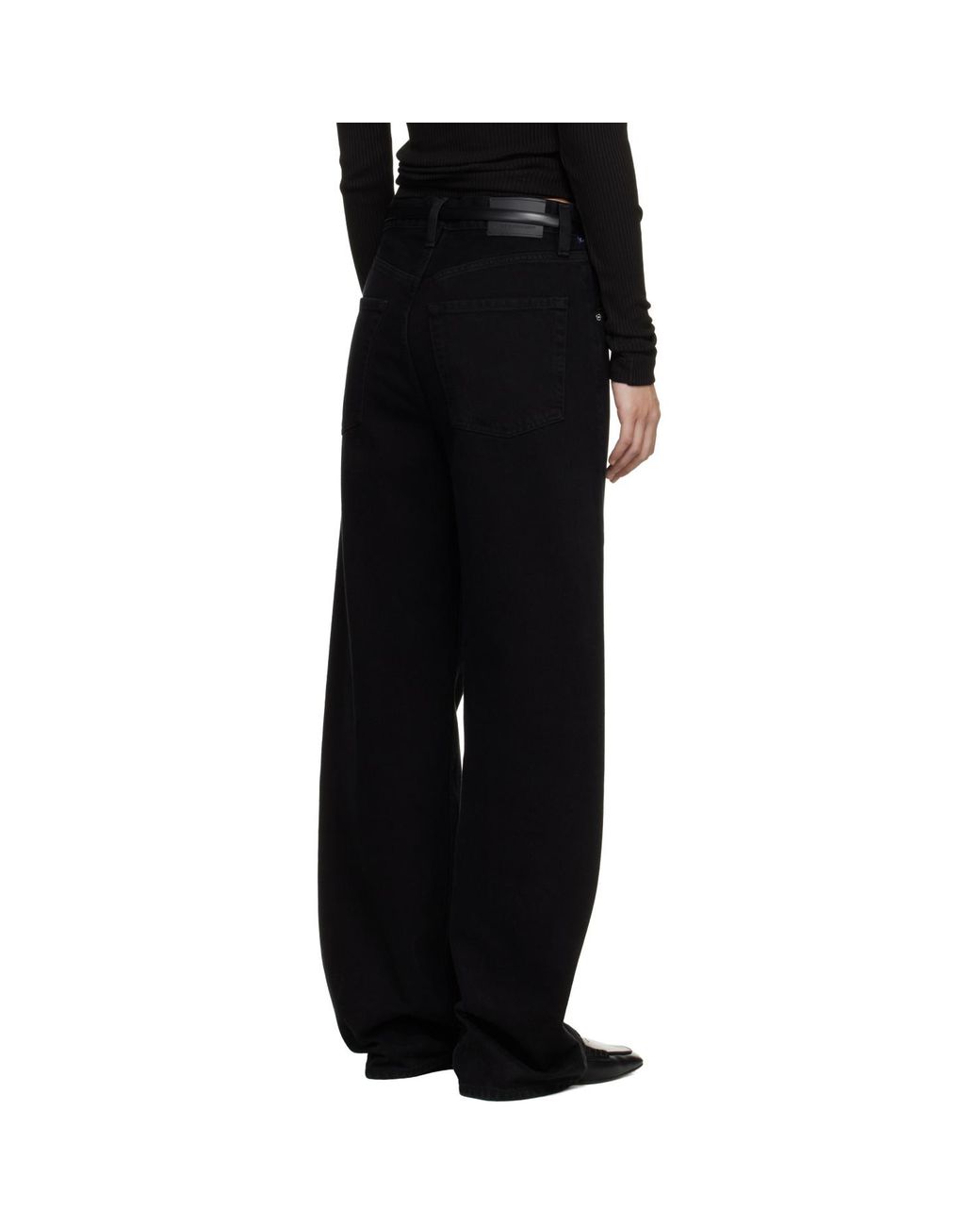 Citizens of Humanity Black Ayla Baggy Jeans