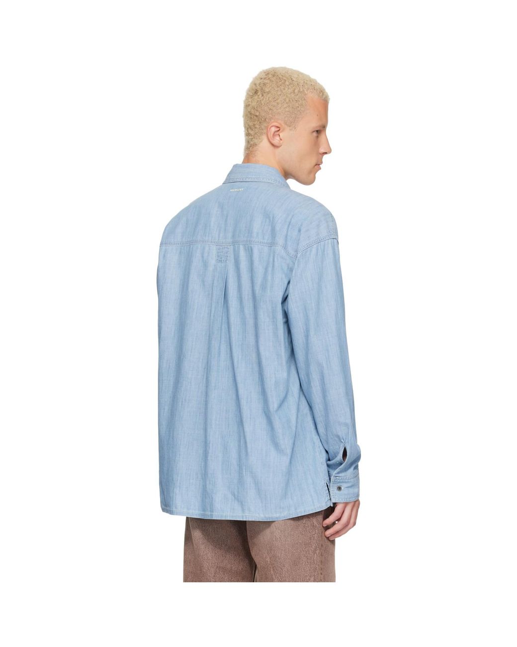 Isabel Marant Blue Vittorio Shirt for men