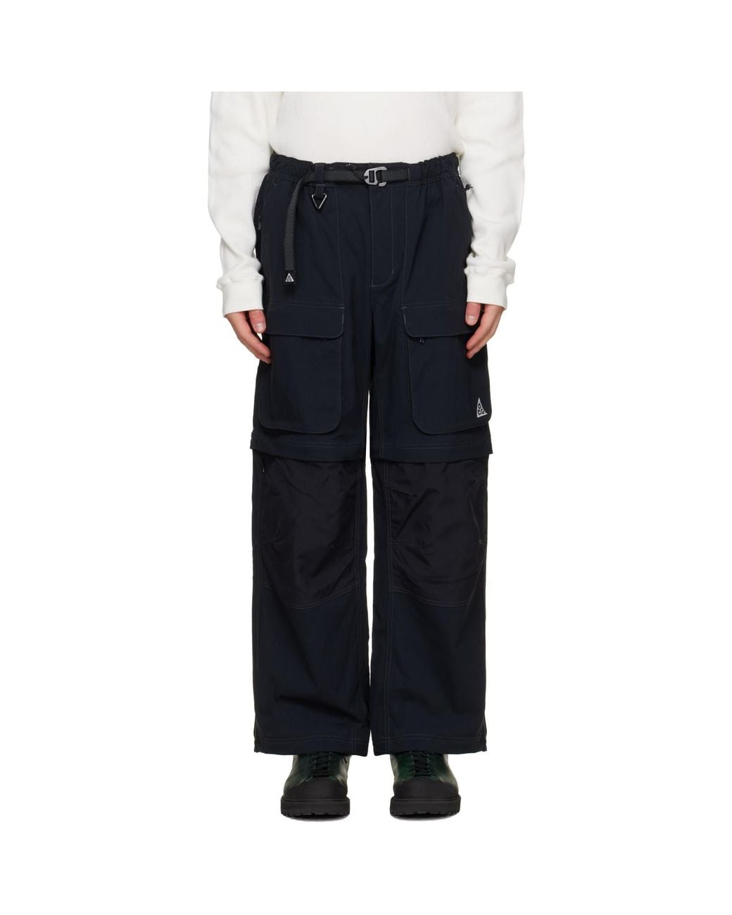 Nike Black Acg Smith Summit Cargo Pants for men