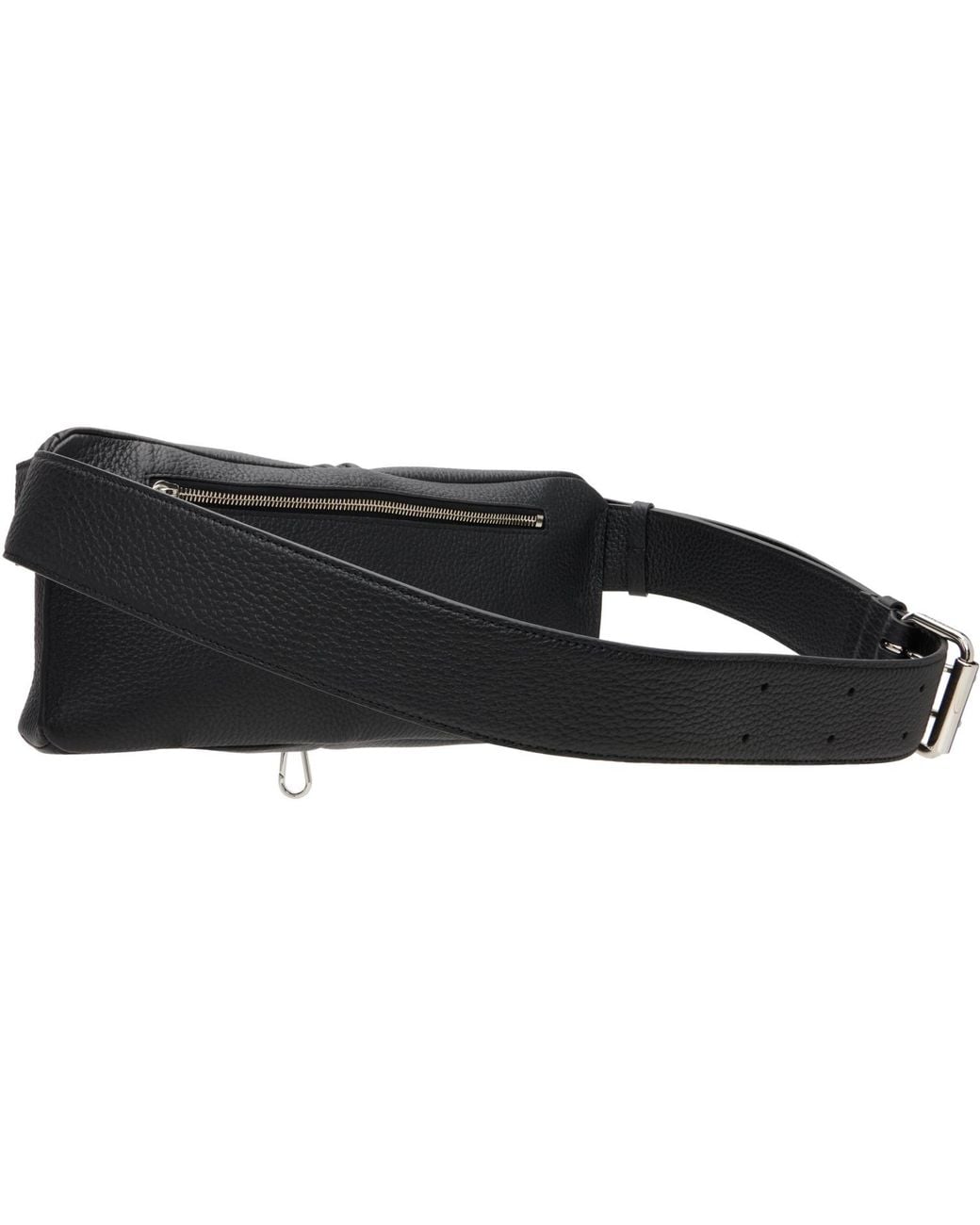 Givenchy Black Fold Belt Bag for men
