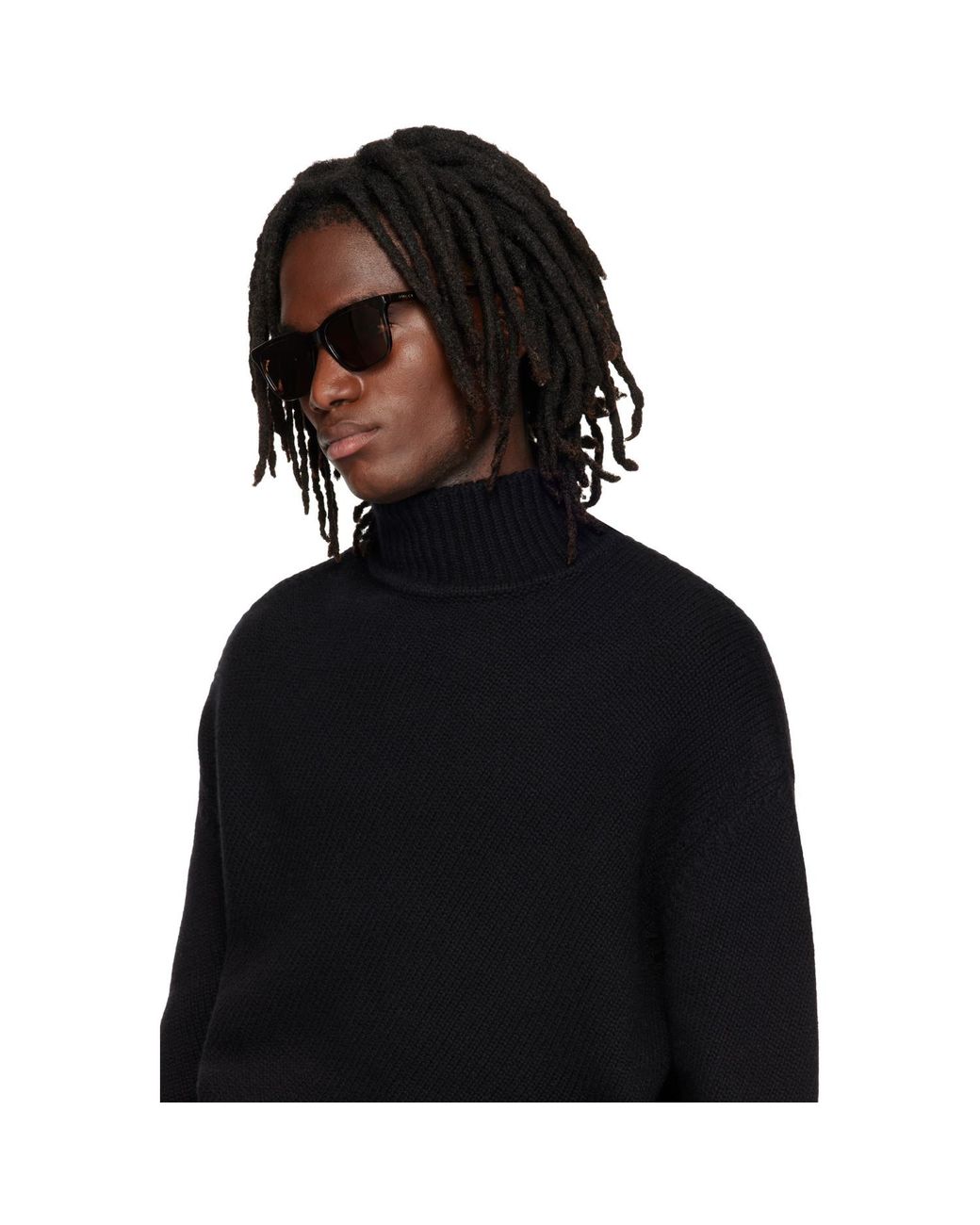 Gucci Brown Square Sunglasses for men
