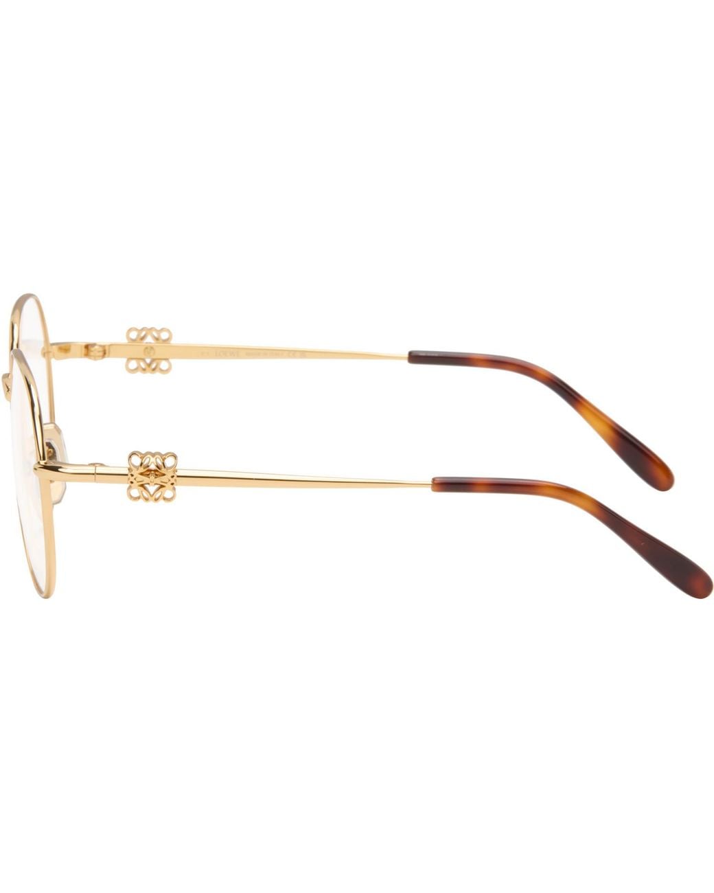 Loewe Brown Anagram Glasses for men
