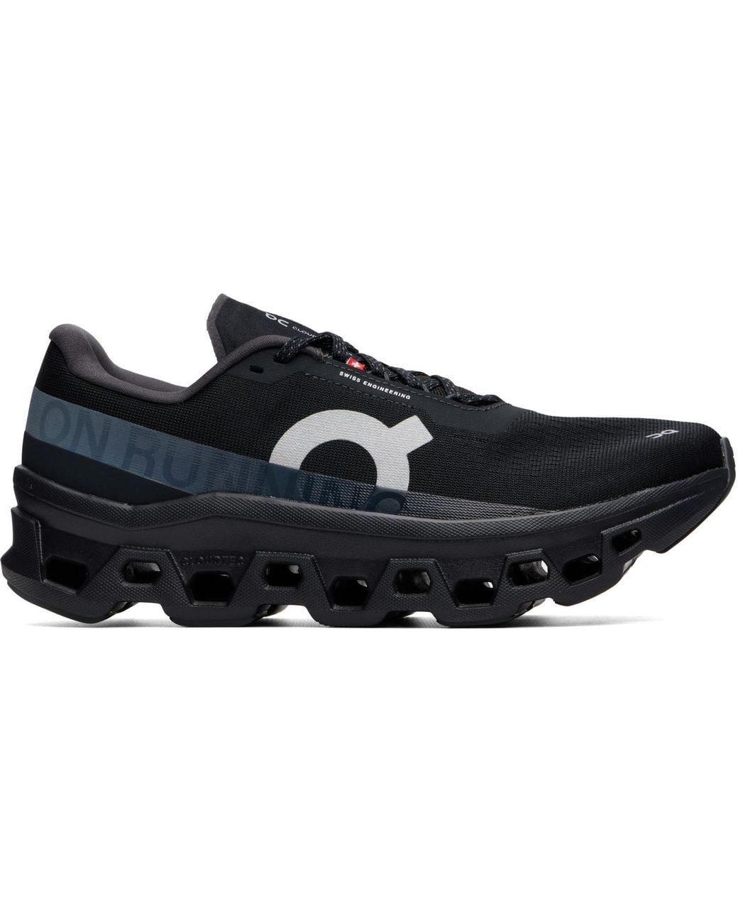 On Shoes Black Cloudmster 1 Sneakers for men