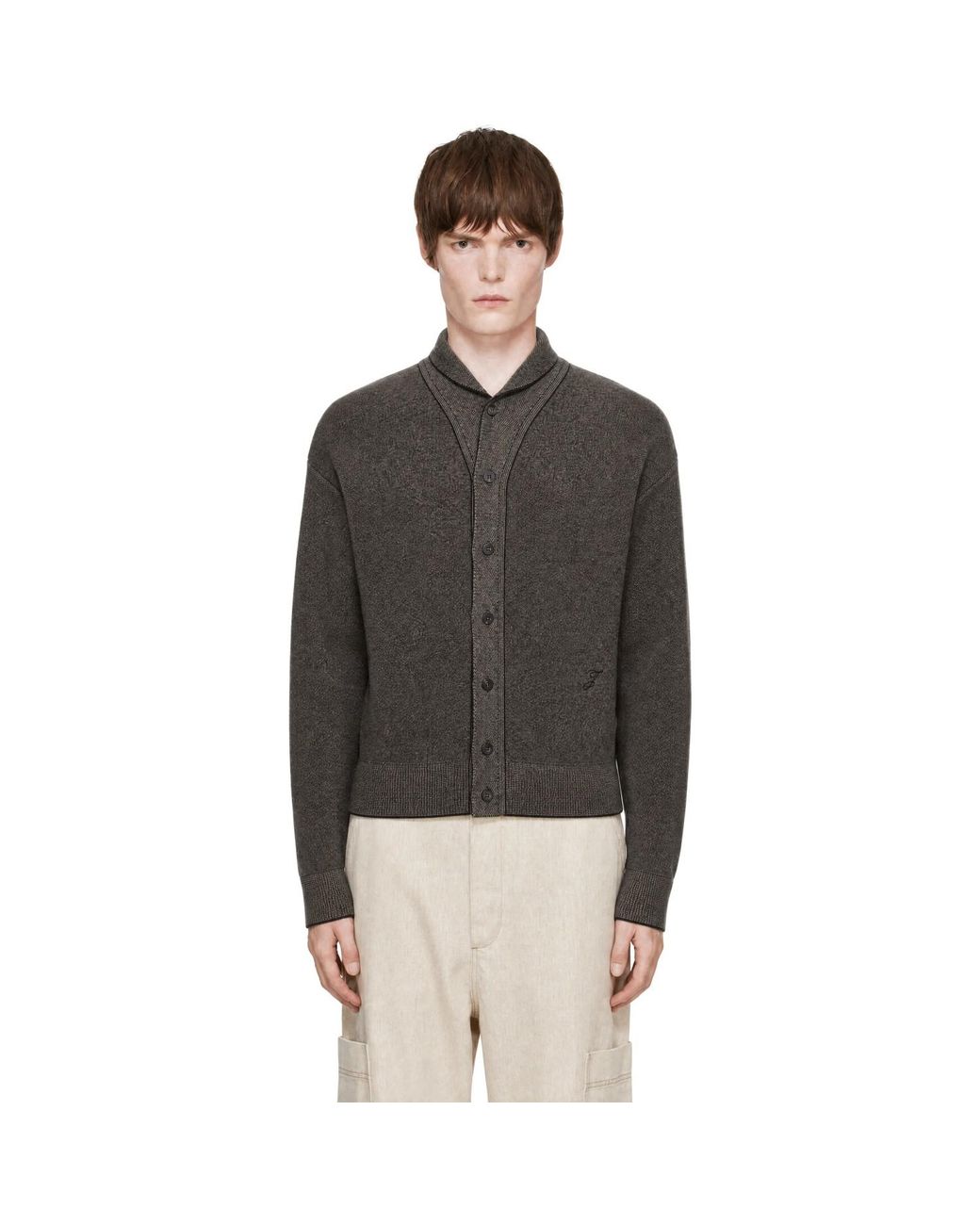 Jacquemus Black 'Le Pelota' Cardigan for men
