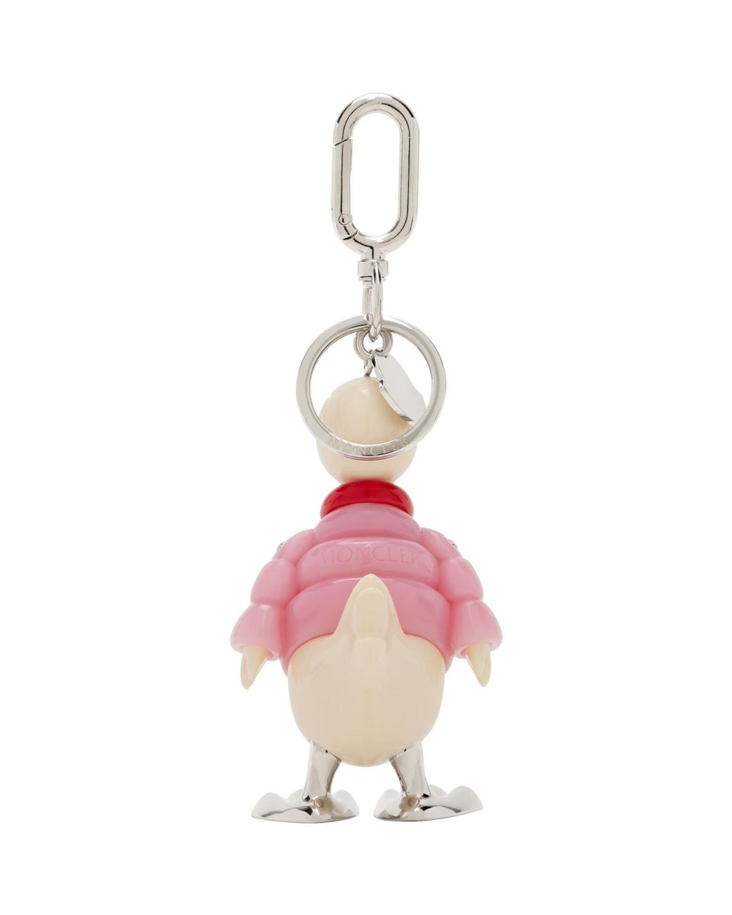 Moncler Pink 'Mon Duck' Bag Charm