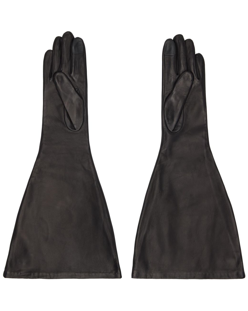 Handsome Stockholm Black Essentials Wide Gloves