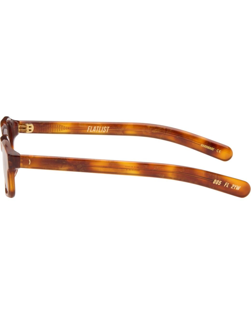 FLATLIST EYEWEAR Brown Hanky Sunglasses for men