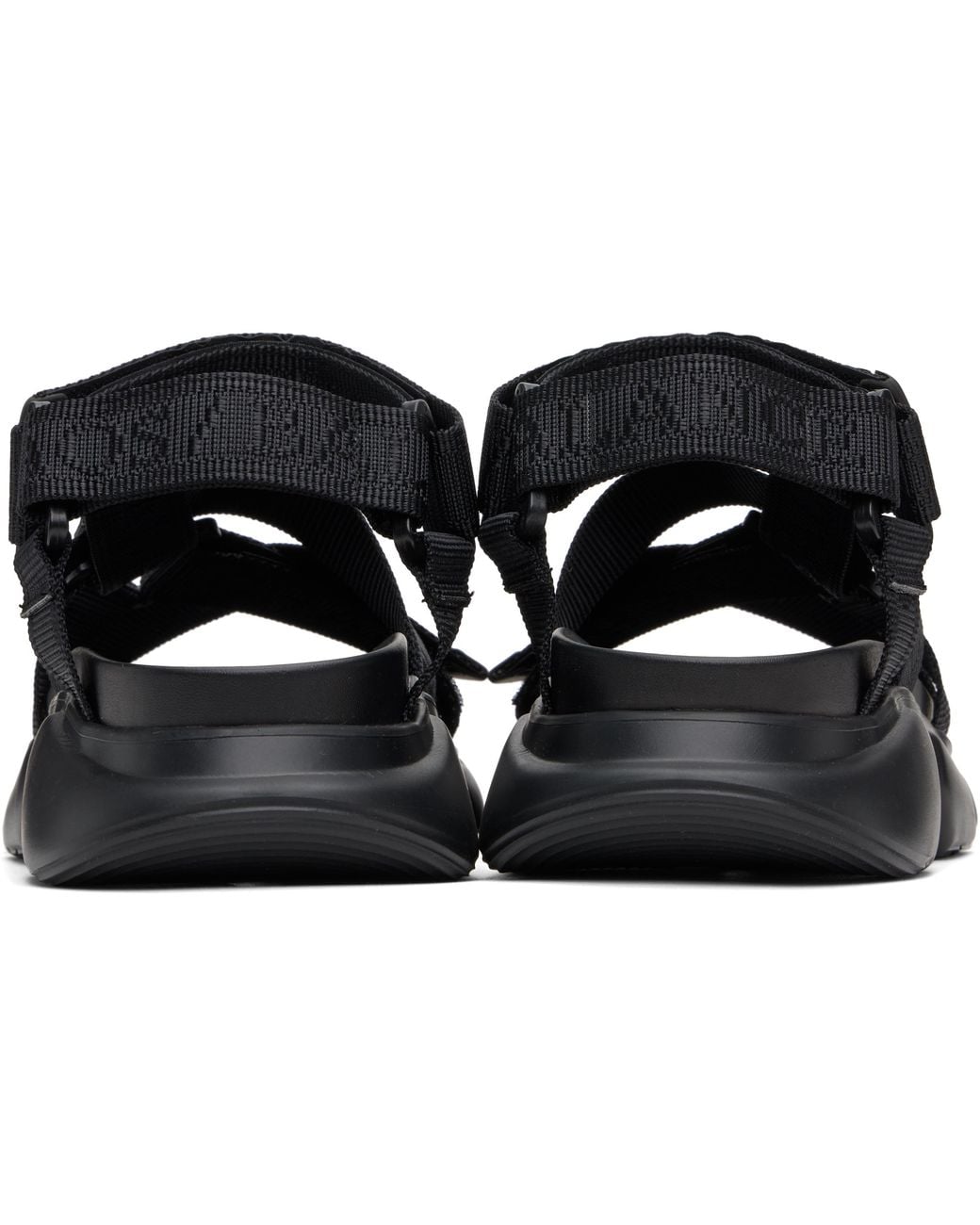 Undercover Black Platform Sandals