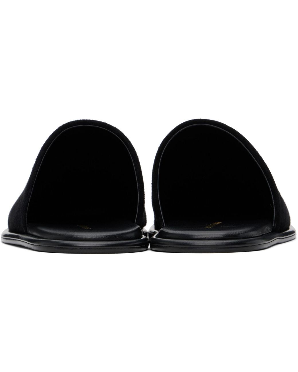La Collection Black Cameron Slippers