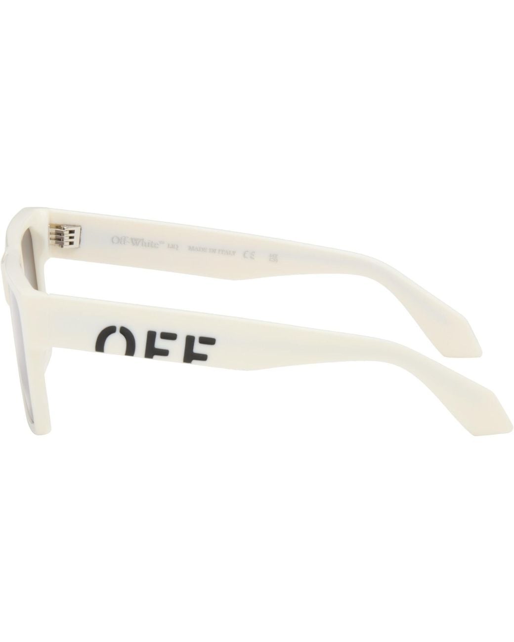 Off-White c/o Virgil Abloh Gray Casper Dark Lens Sunglasses for men