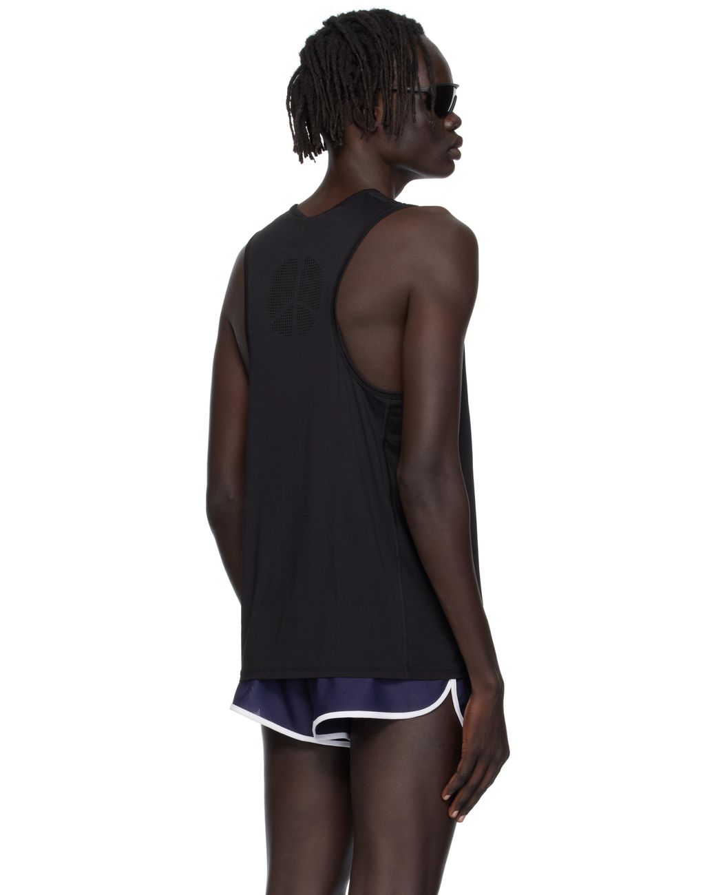 District Vision Ultralight Aloe Singlet Tank Top in Black for Men
