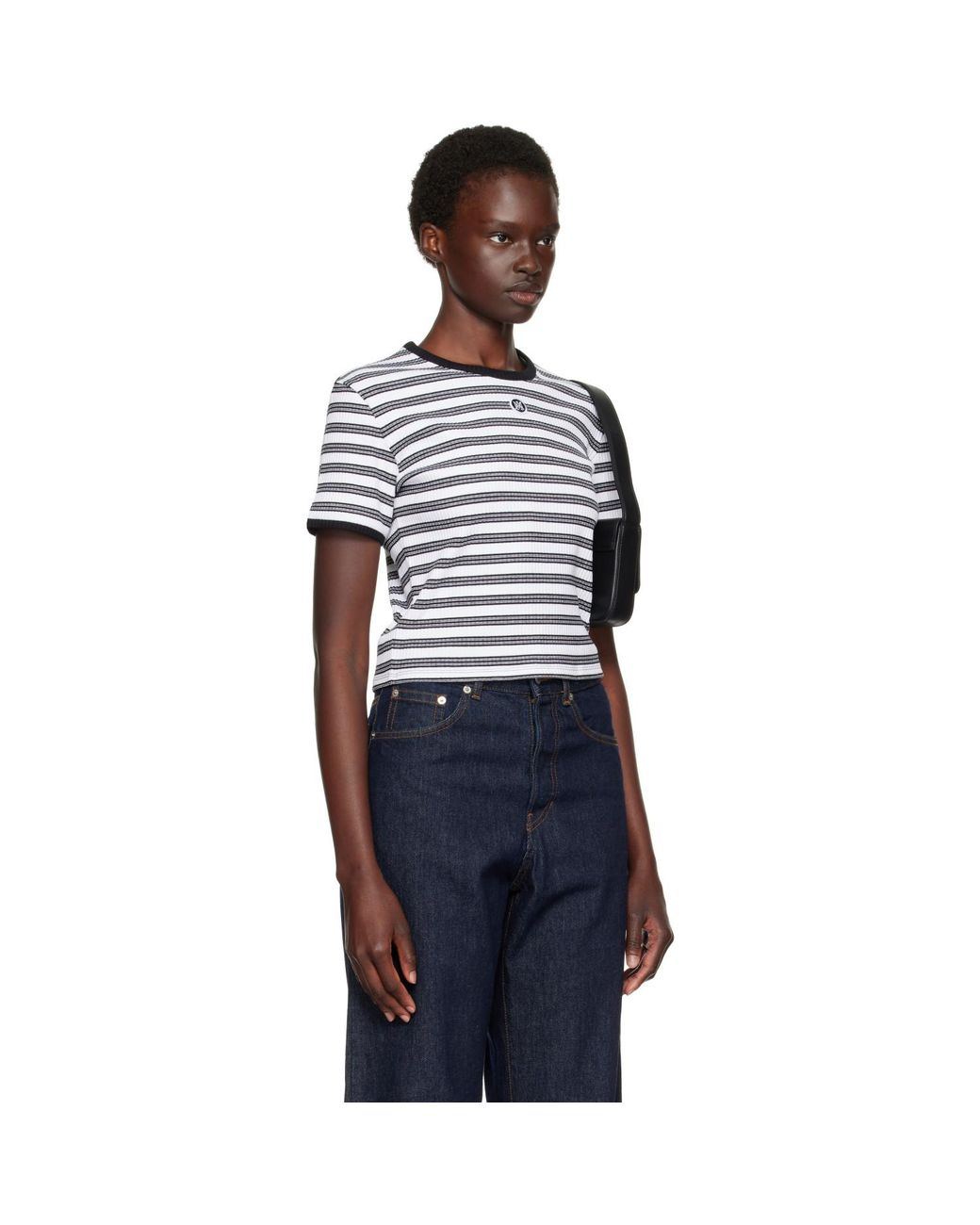 Amiri Blue Ma Striped T-Shirt
