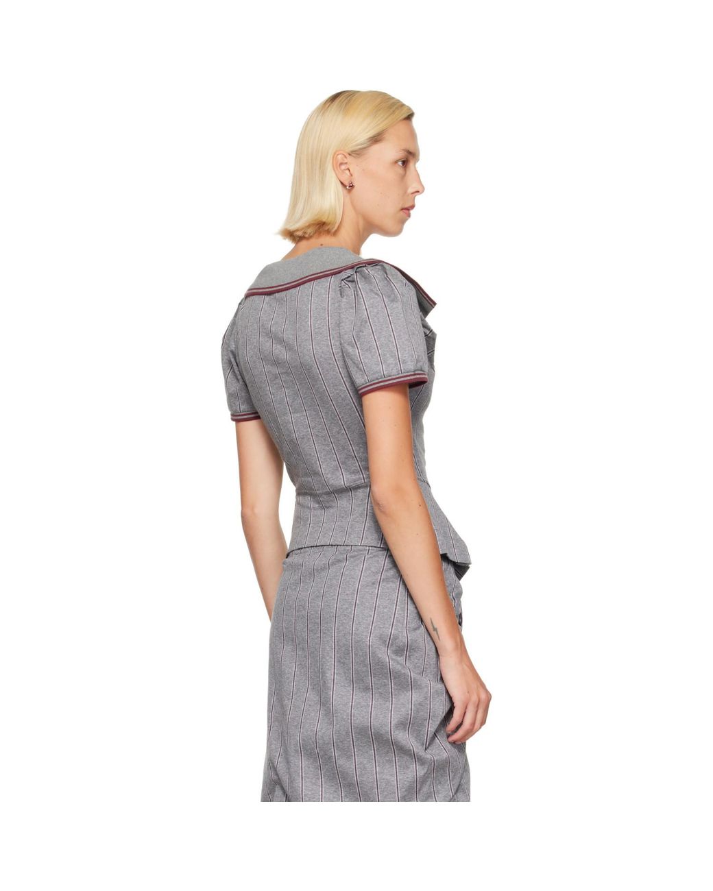 Vivienne Westwood Gray Monday Polo