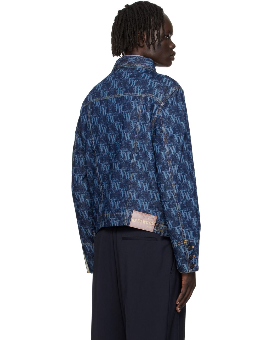 Blouson Stormrider Bleu En Denim Vivienne Westwood pour homme en coloris Blue