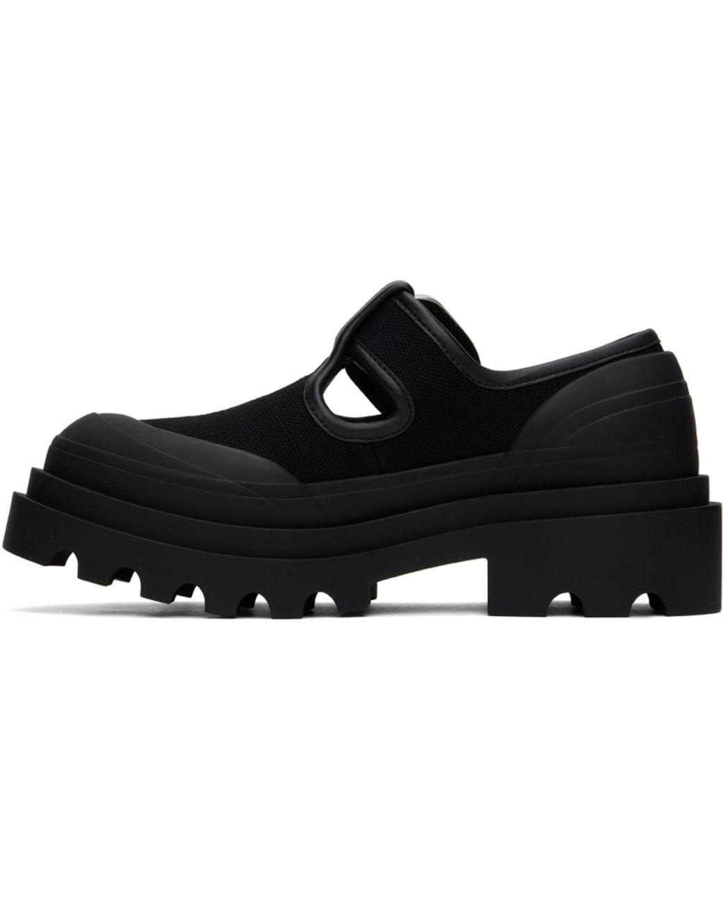 Bottega Veneta Black Trek Loafers for men