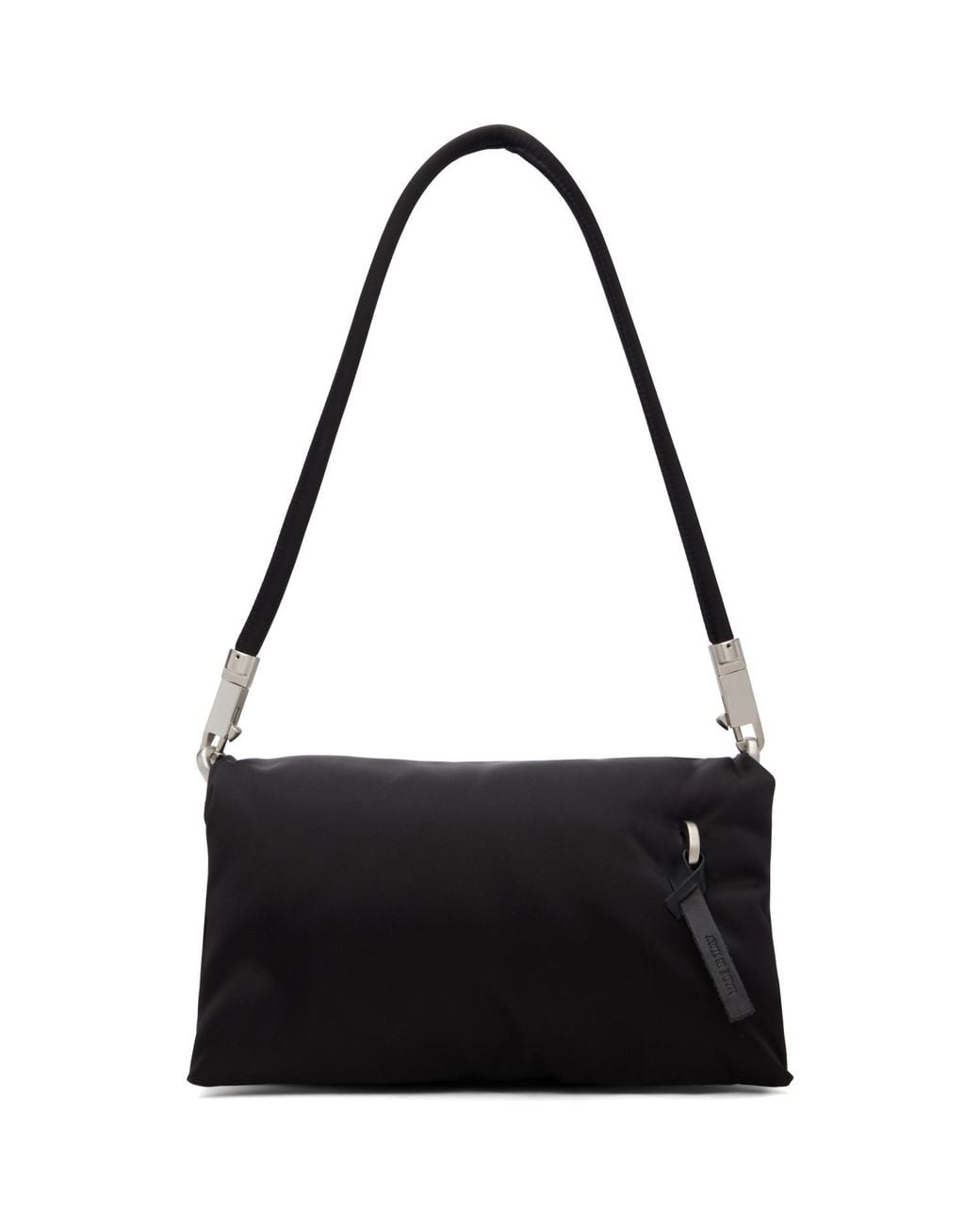 Rick Owens Black Tower Shoulder Pillow Griffin Bag