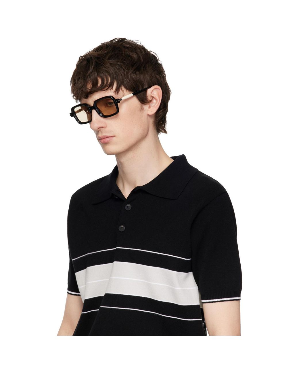 Kuboraum Black P2 Sunglasses for men