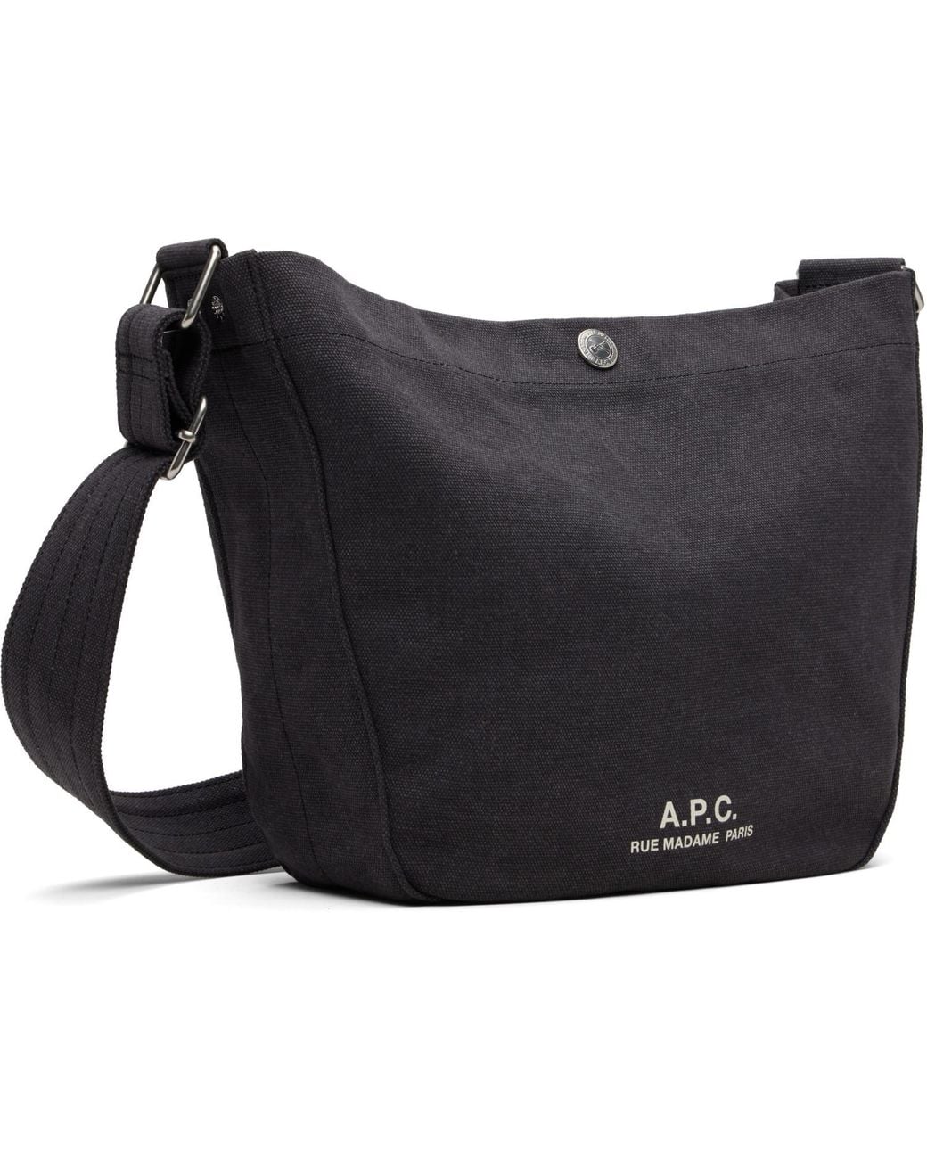 A.P.C. Black Journal Small Satchel