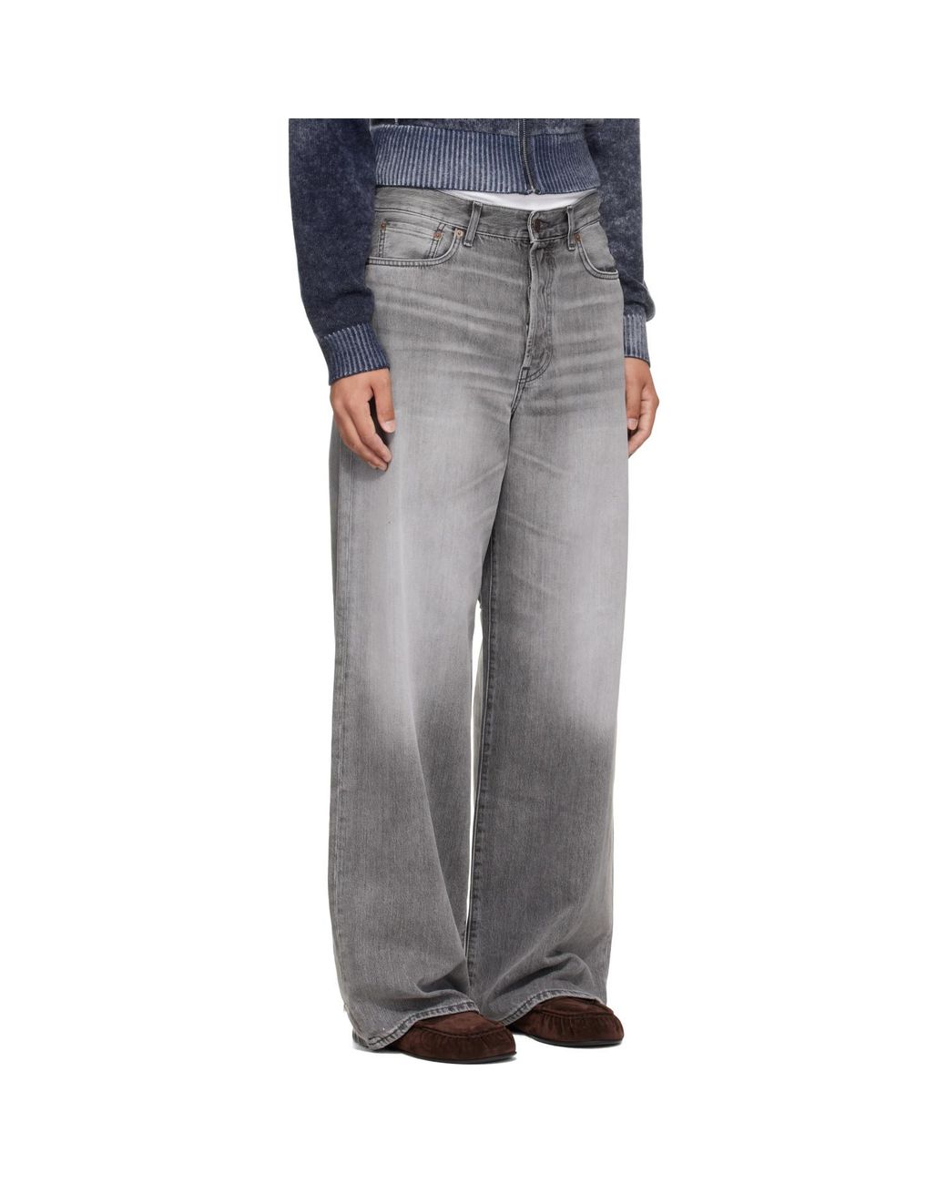 Jean 1981 Gris Acne pour homme en coloris Gray