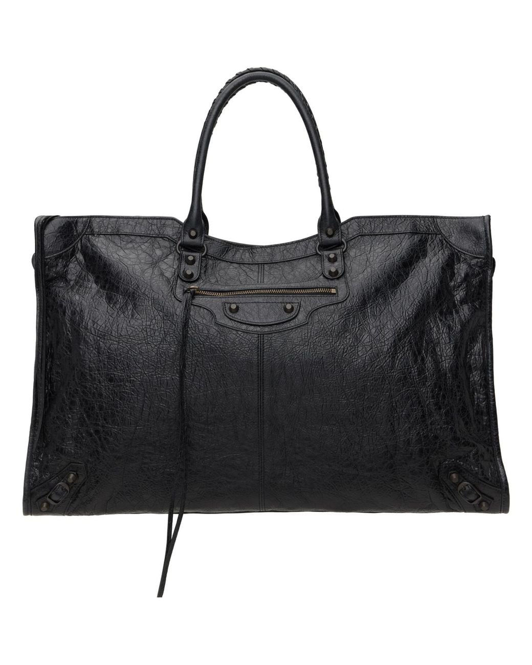 Balenciaga Black 'Le City' Travel Bag for men