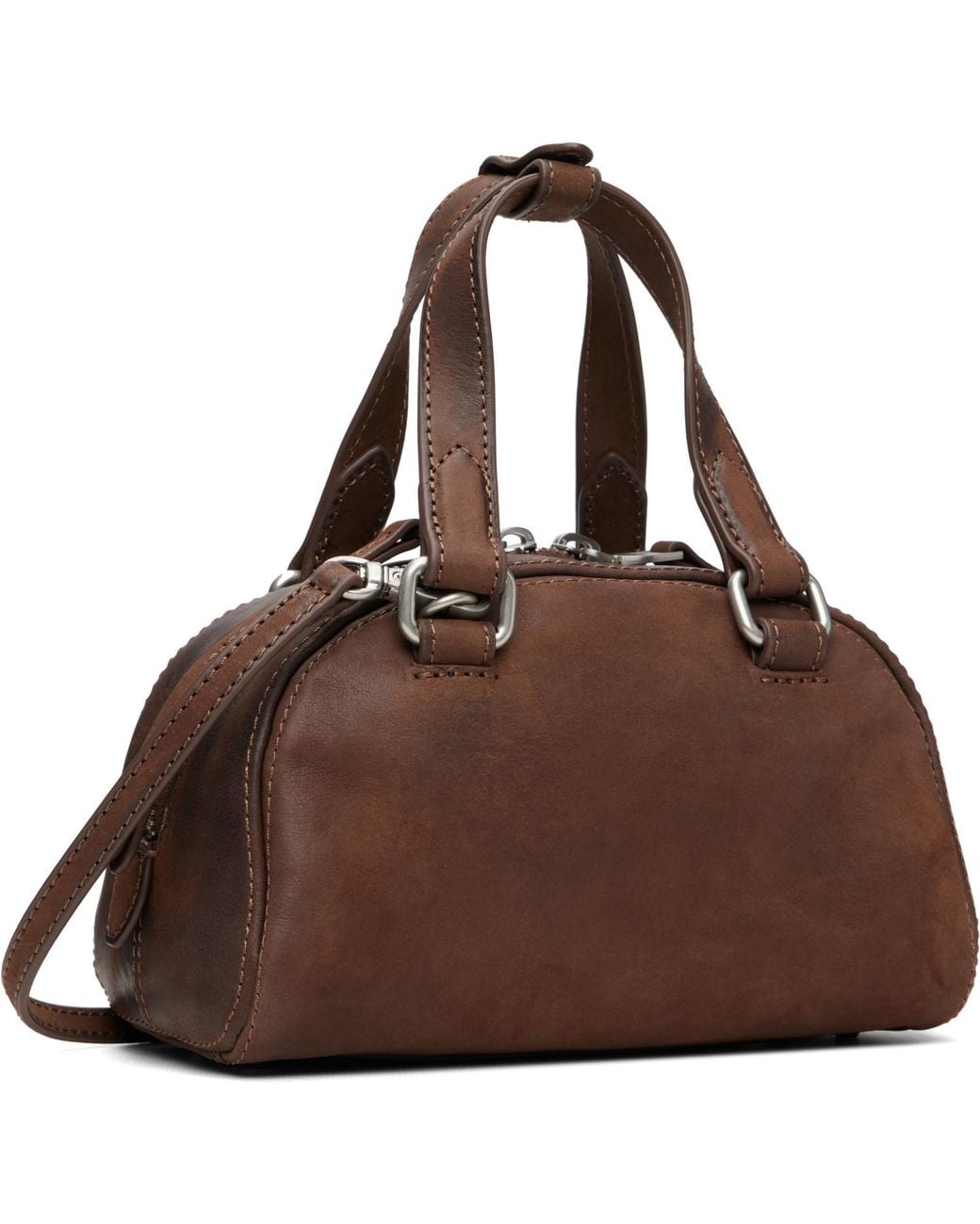 DIESEL Brown 1Dr Dome Soft Crossbody Bag for men
