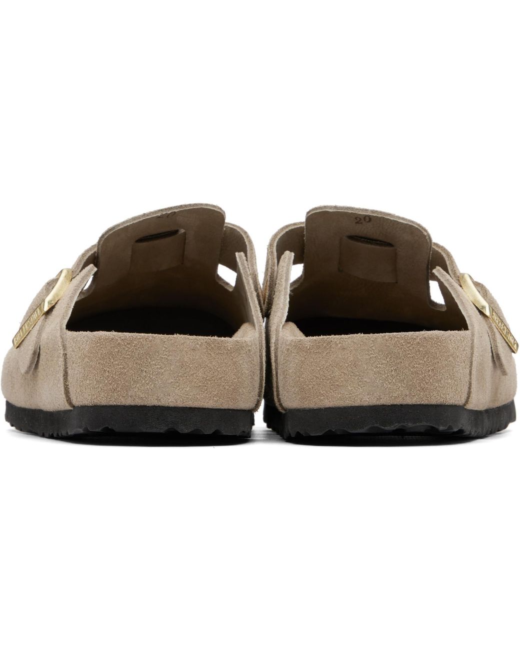 Birkenstock Natural Regular Boston Slip-On Loafers for men