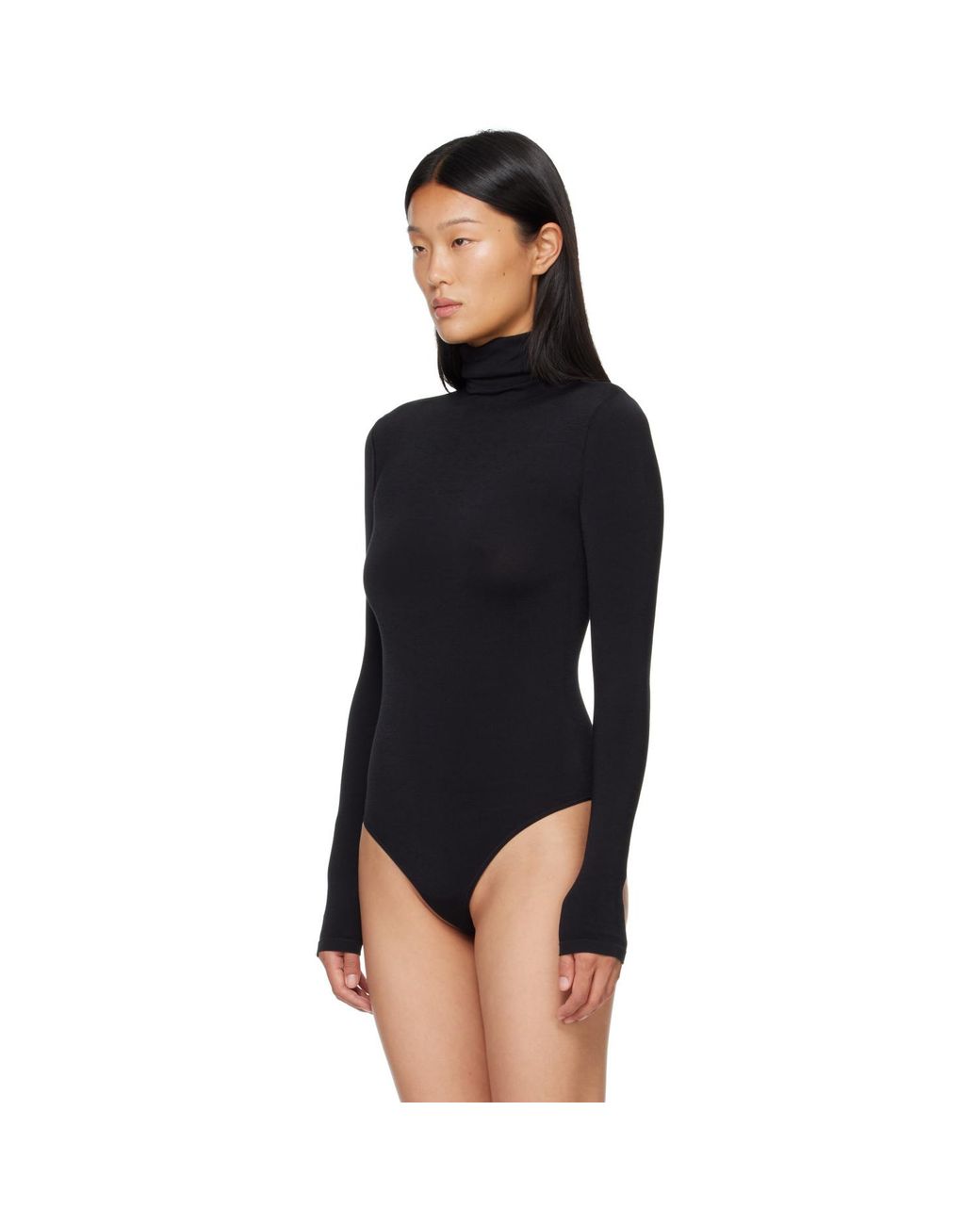Wolford Black Colorado String Bodysuit