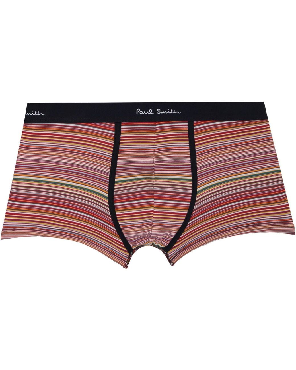 Paul Smith Multicolor Five-Pack 'Signature Stripe' Mixed Organic-Cotton Boxer Briefs for men