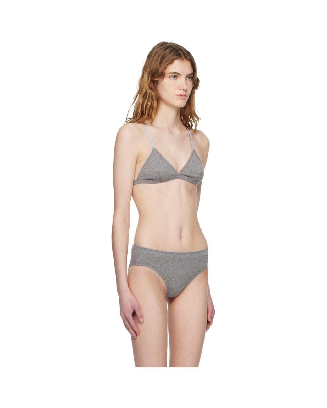 Bellini Bikini Black Ssense Exclusive Two-Pack Halo Bralettes