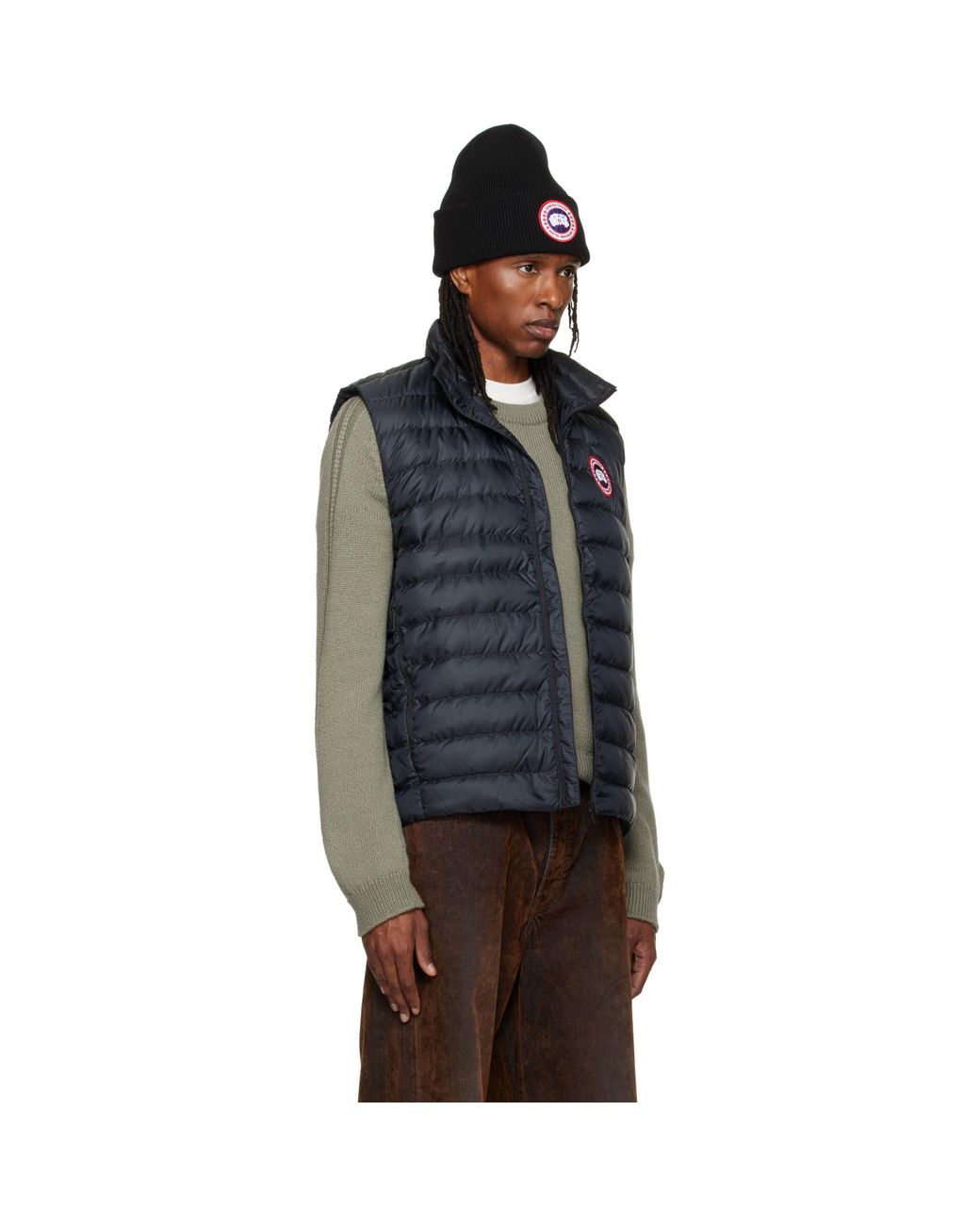 Canada Goose Blue Stratus Down Vest for men