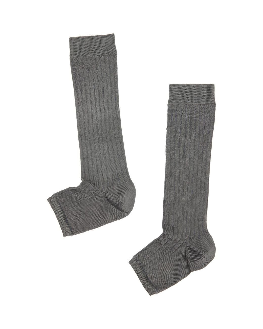 Swedish Stockings Gray Ssense Exclusive Long Sandal Socks