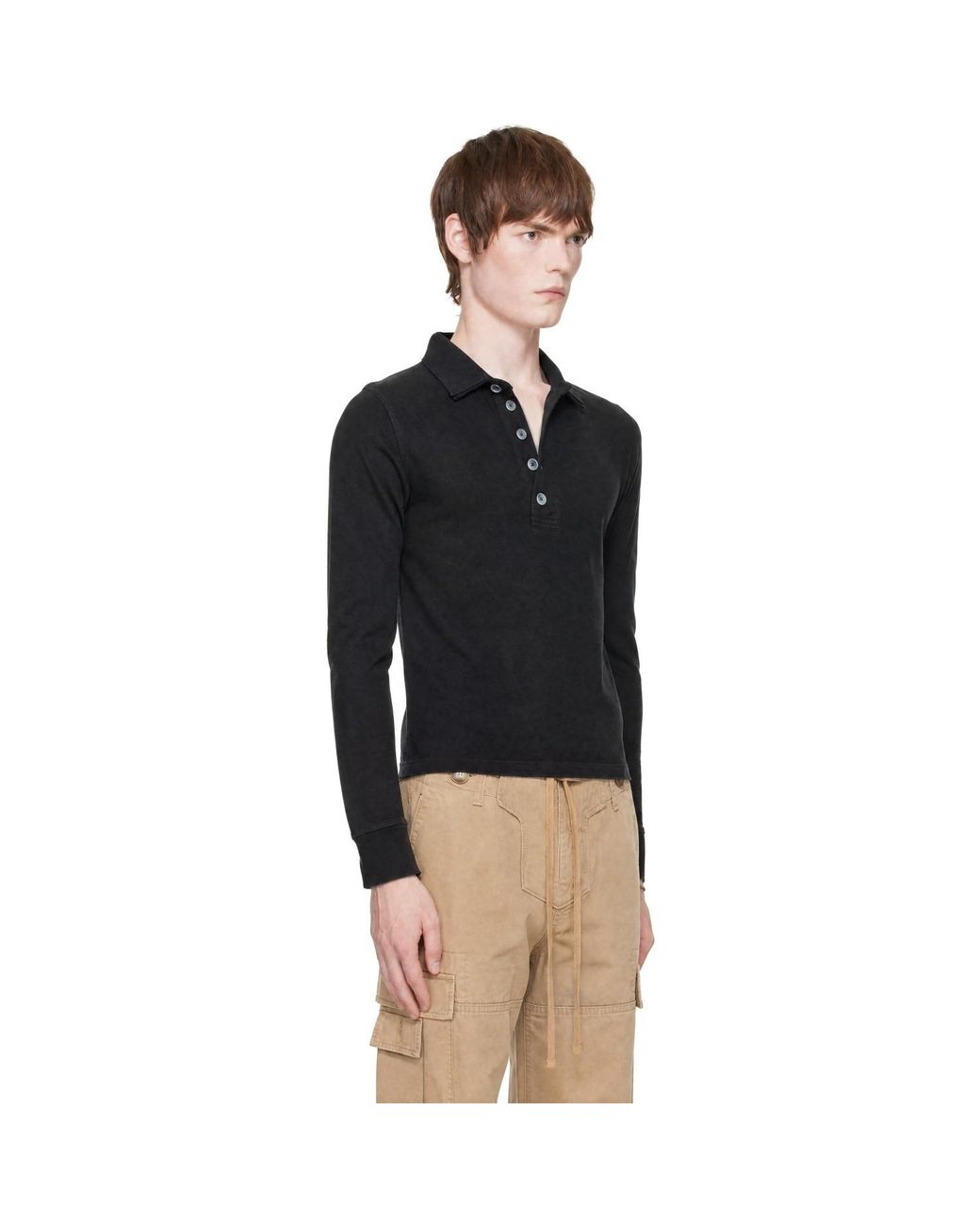 Raimundo Langlois Black Ssense Exclusive Rugby Polo for men