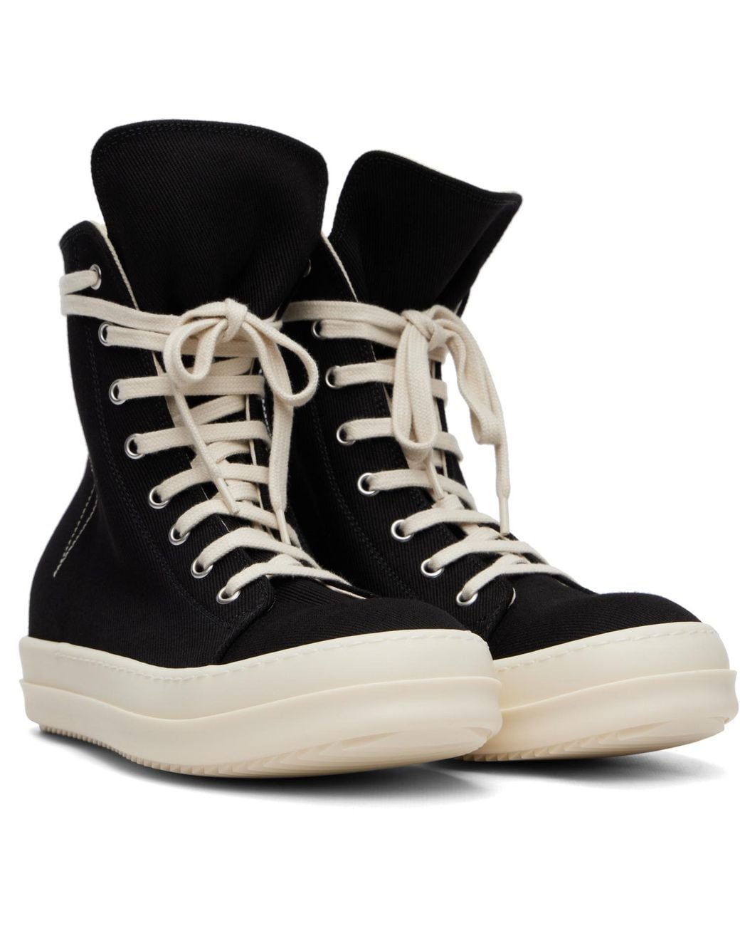 Rick Owens Black Tower Sneaks Sneakers for men