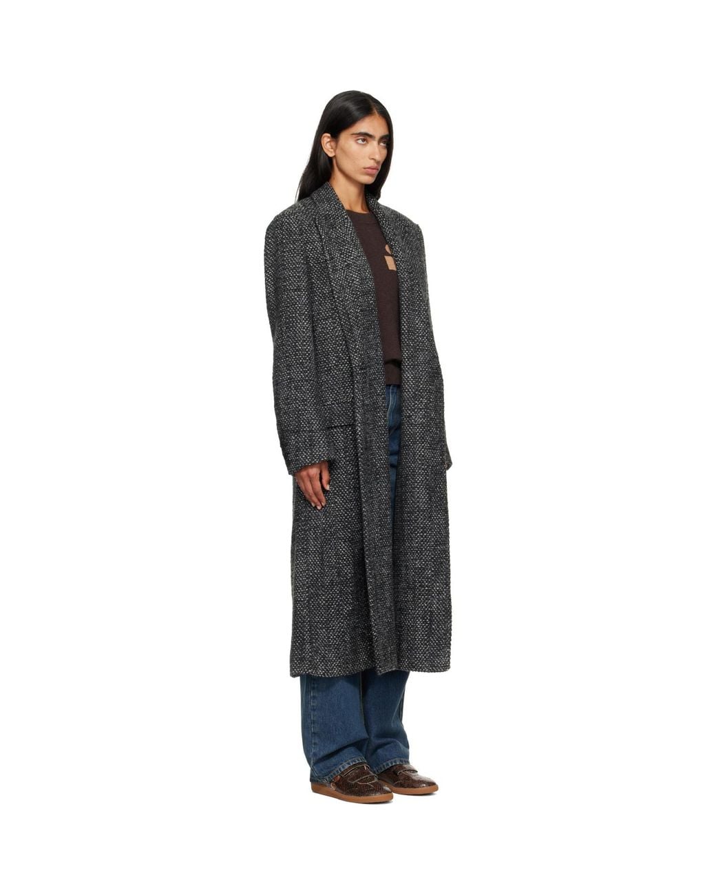 Isabel Marant Black Pilda Coat