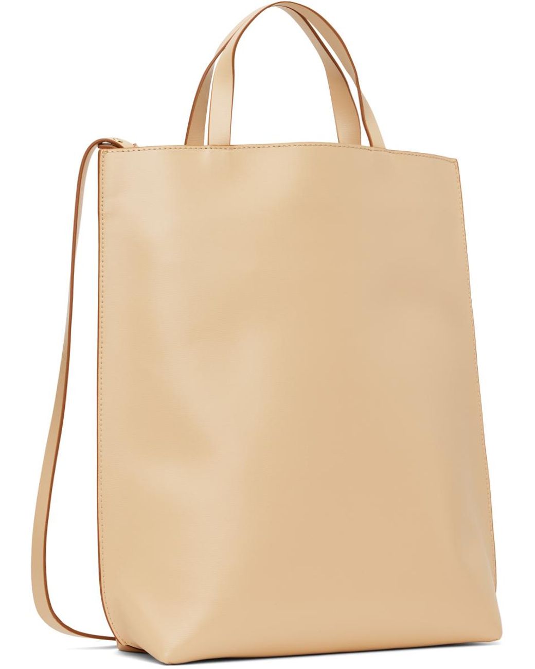 【関税込み】Easy Medium Shopper Bag - Ganni - Raffia - White A6824_5908_135_1.jpg?sw=2000