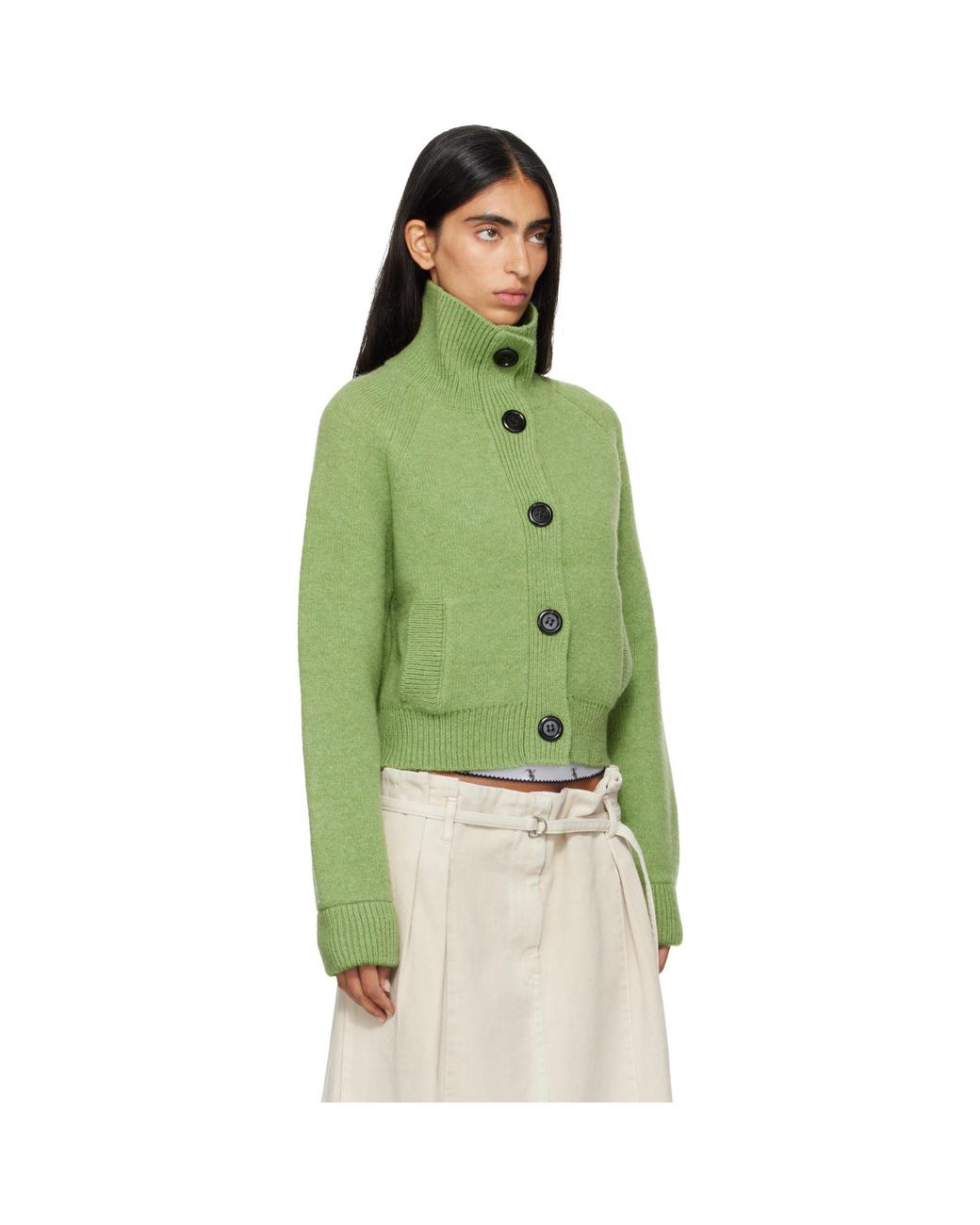 B.B. Wallace Green Hesse Cardigan