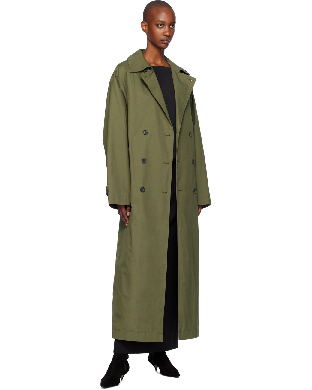 stein Oversized Contrast Trench Coat（Fashion Union oversized 