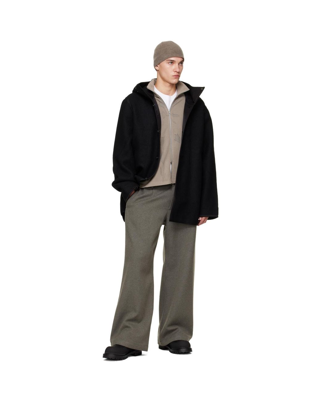Our Legacy Black Reversible Liner Jacket for men