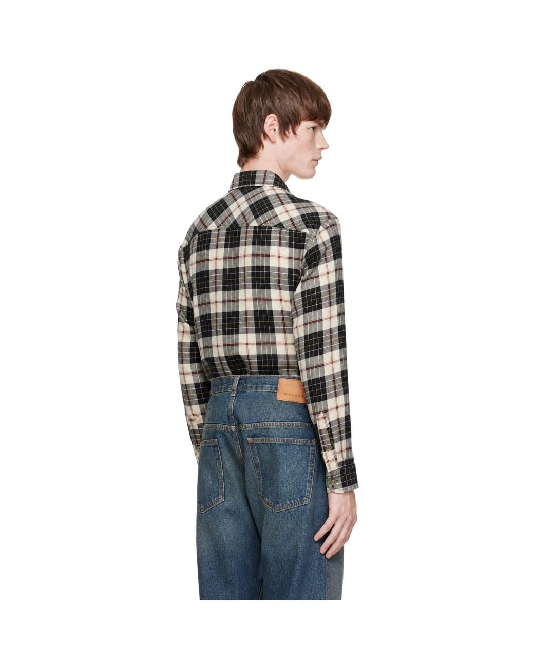 Isabel Marant Black Saul Shirt for men