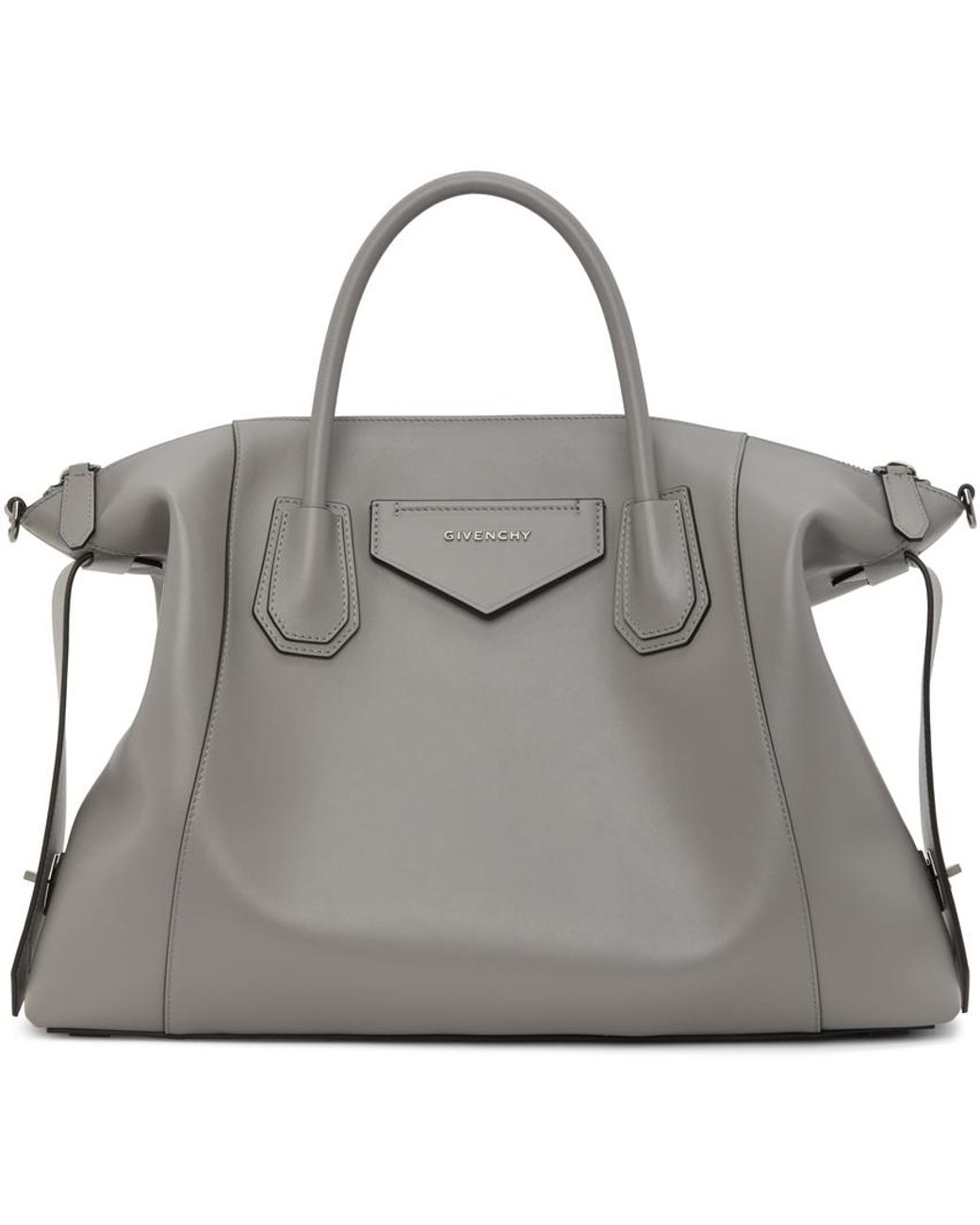 Givenchy Grey Large Soft Antigona Bag in Gray | Lyst